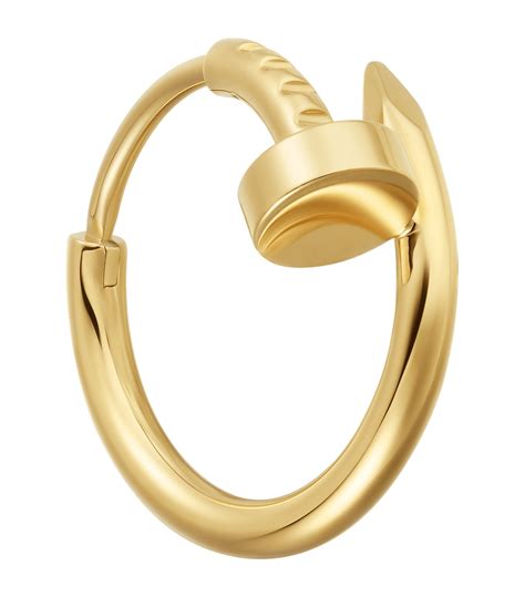 cartier justin clou earrings